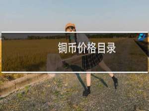 铜币价格目录