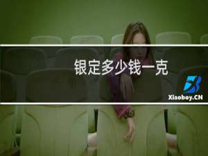 银定多少钱一克