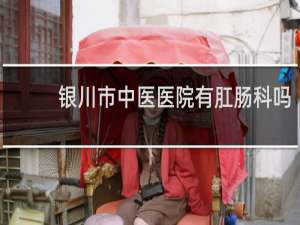 银川市中医医院有肛肠科吗