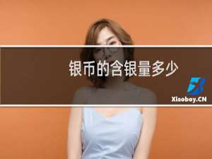 银币的含银量多少