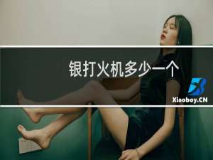 银打火机多少一个