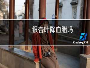 银杏叶降血脂吗