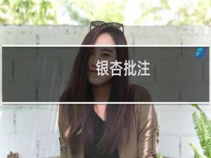 银杏批注