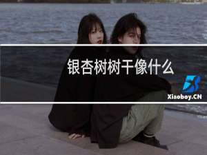 银杏树树干像什么