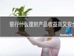 银行什么理财产品收益高又安全