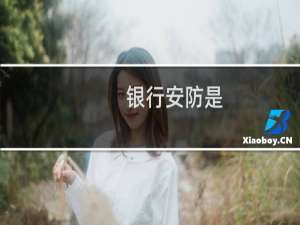 银行安防是
