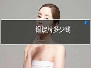 银锭牌多少钱