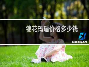 锦花玛瑙价格多少钱