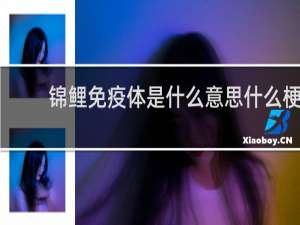锦鲤免疫体是什么意思什么梗