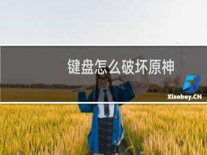 键盘怎么破坏原神