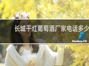 长城干红葡萄酒厂家电话多少
