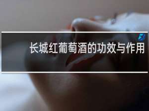 长城红葡萄酒的功效与作用