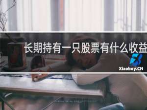 长期持有一只股票有什么收益