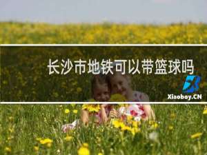 长沙市地铁可以带篮球吗