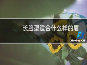 长脸型适合什么样的眉
