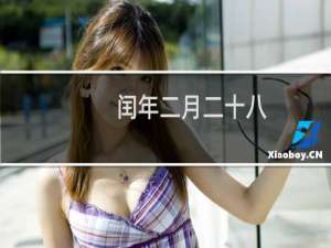 闰年二月二十八