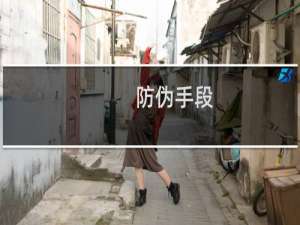 防伪手段