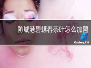 防城港碧螺春茶叶怎么加盟