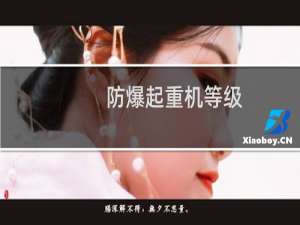 防爆起重机等级
