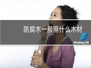 防腐木一般用什么木材