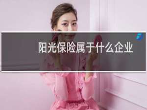 阳光保险属于什么企业