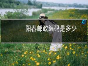 阳春邮政编码是多少