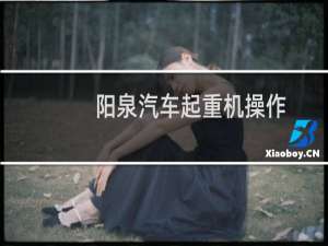 阳泉汽车起重机操作
