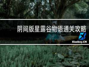 阴间版星露谷物语通关攻略
