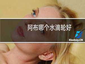 阿布哪个水滴轮好