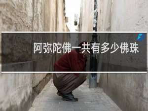 阿弥陀佛一共有多少佛珠