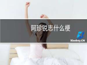 阿珍锐志什么梗