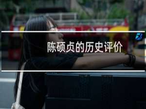 陈硕贞的历史评价，陈硕贞结局