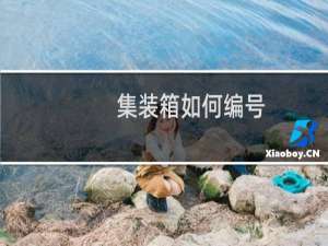 集装箱如何编号