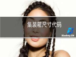 集装箱尺寸代码