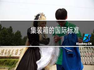 集装箱的国际标准