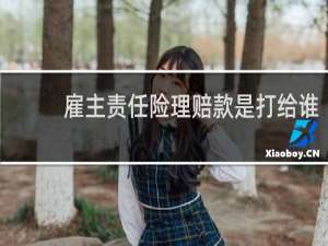 雇主责任险理赔款是打给谁