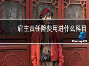 雇主责任险费用进什么科目