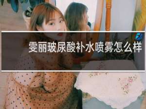 雯丽玻尿酸补水喷雾怎么样