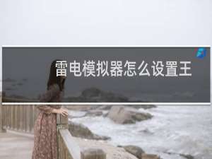 雷电模拟器怎么设置王者荣耀键位 雷电模拟器设置王者荣耀按键方法