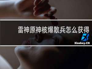 雷神原神核爆散兵怎么获得