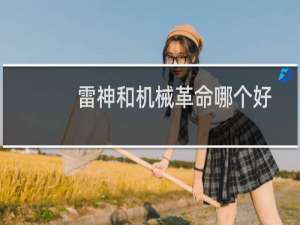 雷神和机械革命哪个好