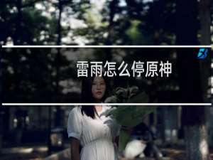 雷雨怎么停原神
