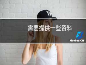 需要提供一些资料，公安检查