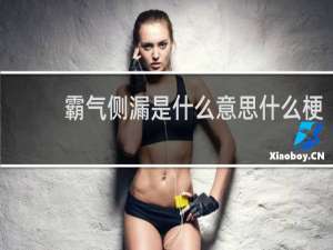 霸气侧漏是什么意思什么梗