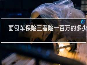 面包车保险三者险一百万的多少钱