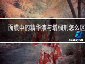 面膜中的精华液与增稠剂怎么区分