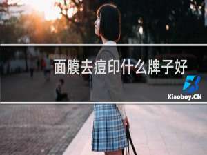 面膜去痘印什么牌子好