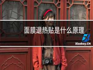 面膜退热贴是什么原理