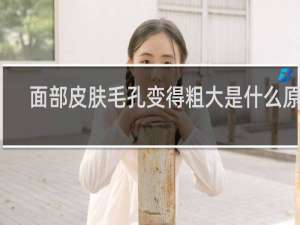 面部皮肤毛孔变得粗大是什么原因