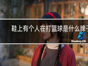 鞋上有个人在打篮球是什么牌子
